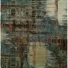 Dynasty- Abstract Plaid Rug