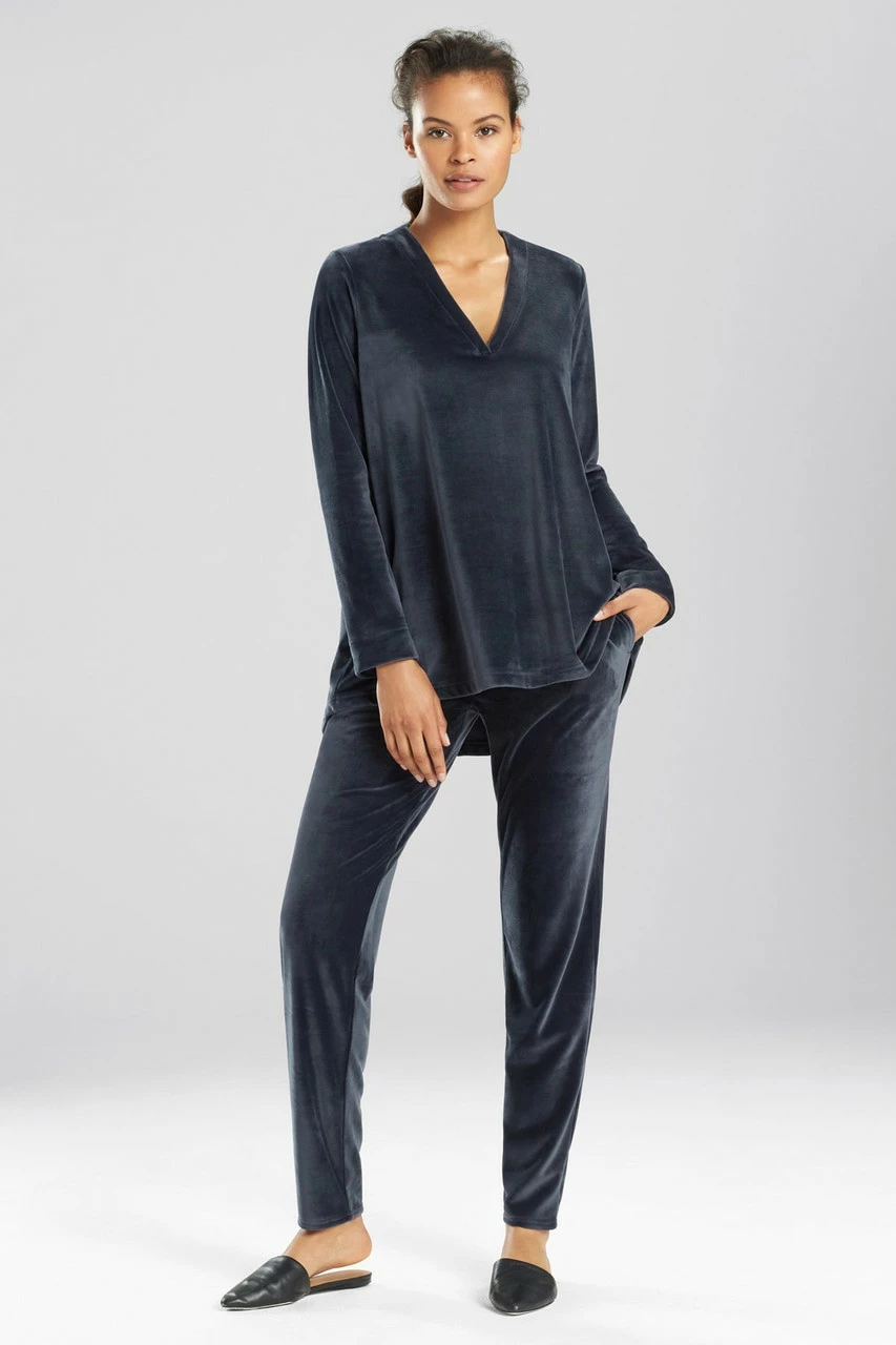Velour Long Sleeve Top 1 Velour Long Sleeve Top