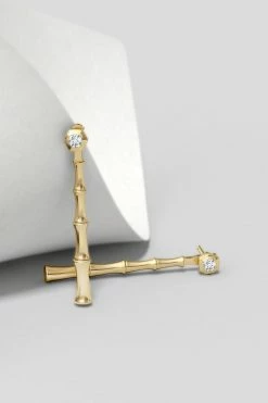 Indochine Bamboo 14k Diamond Multi-Wear Linear Earrings 22 Indochine Bamboo 14k Diamond Multi-Wear Linear Earrings -Natori Sales Shop apiuqdgmv 84366.1580855890