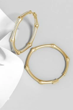 Indochine 14k Small Pave Diamond Full Circle Hoops -Natori Sales Shop apiw3lql1 32360.1580855889