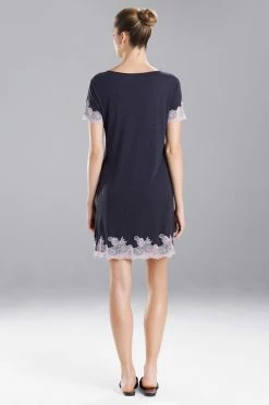 Luxe Shangri-La TENCEL™ Short Sleeve Sleepshirt -Natori Sales Shop apixekhuk 89844.1580855785