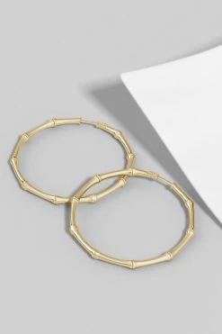 Indochine 14k Medium Bamboo Full Circle Hoop Earrings 9 Indochine 14k Medium Bamboo Full Circle Hoop Earrings -Natori Sales Shop apiyajohn 64168.1580855888