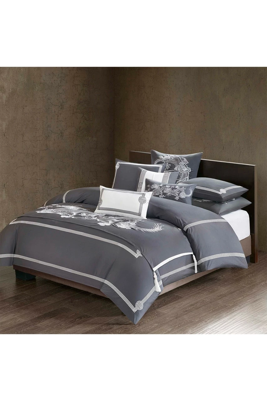 Sterling Dragon Duvet Sham 2 Sterling Dragon Duvet Sham - Image 2