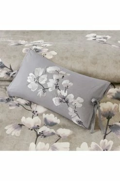 Sakura Blossom Embroidered Pillow