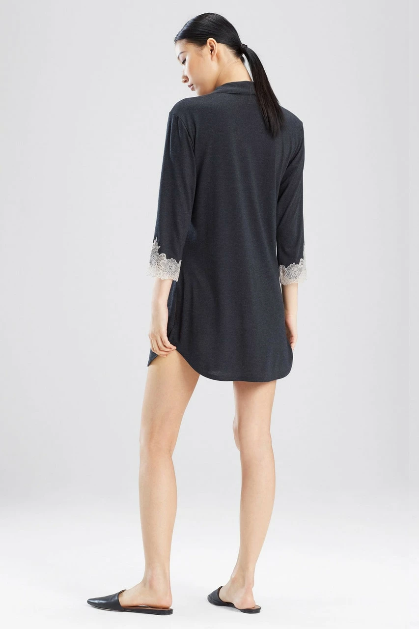 Luxe Shangri-La TENCEL™ Sleepshirt 4 Luxe Shangri-La TENCEL™ Sleepshirt - Image 4