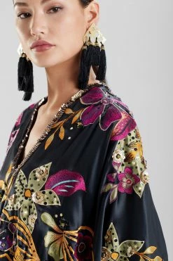 Gold Plated Brass Geo Tassel Clip Earrings -Natori Sales Shop apizrfnyl 51733.1580855819