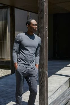 Buji Jersey Modal Crew Neck Tee 68 Buji Jersey Modal Crew Neck Tee -Natori Sales Shop natori men fall 210042 41211.1659390193