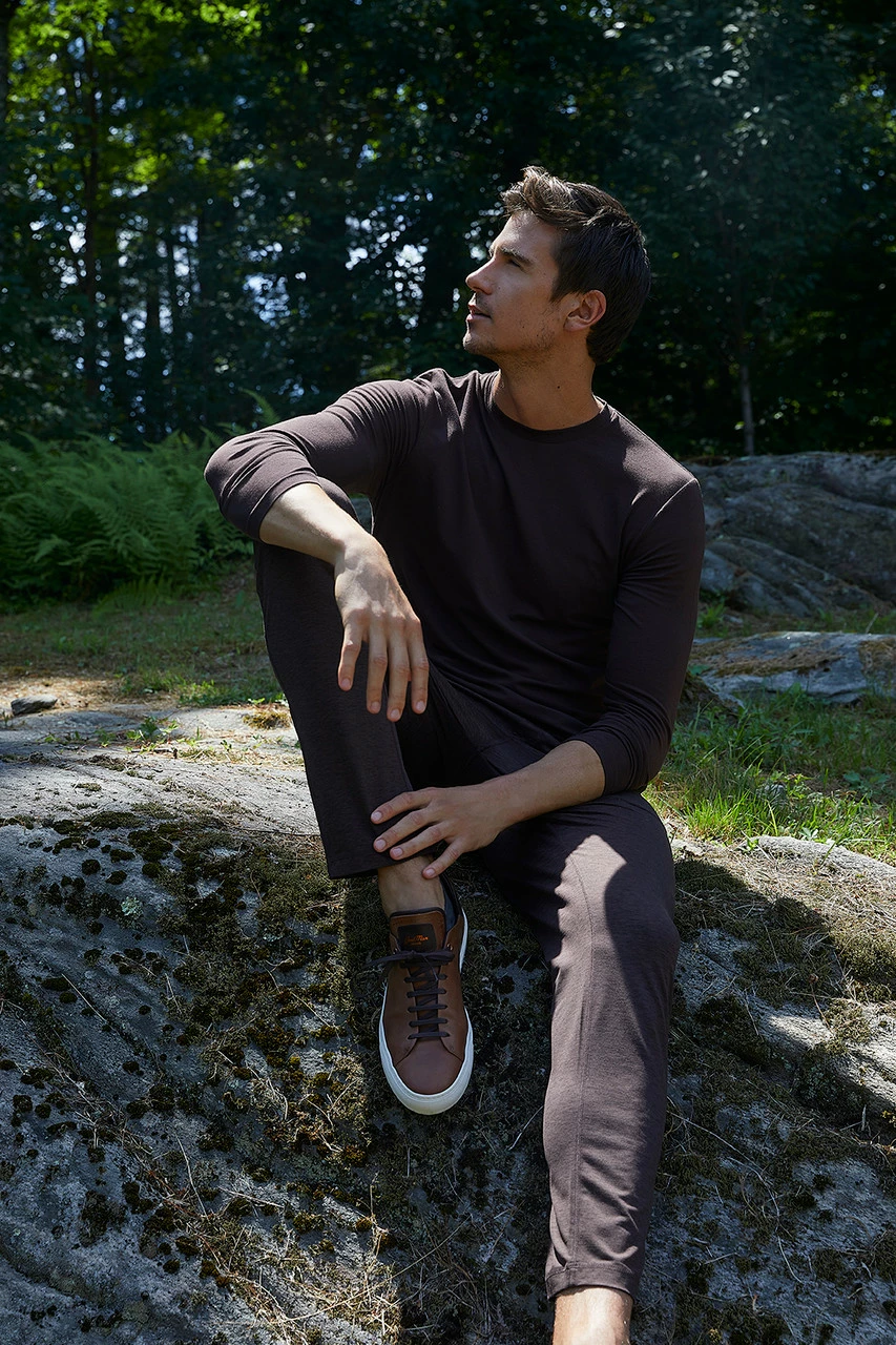 Buji Jersey Modal Crew Neck Tee 37 Buji Jersey Modal Crew Neck Tee - Image 37