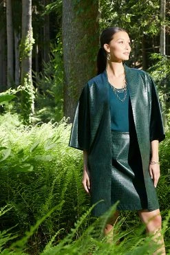 Faux Croco Kimono Long Topper 9 Faux Croco Kimono Long Topper -Natori Sales Shop shot 1 60 21708.1634929920