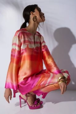 Minako Silk Tunic -Natori Sales Shop shot 24 1916 40568.1670951486