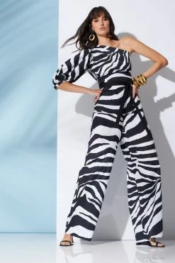 Zebra Cotton Poplin Pants -Natori Sales Shop shot 36 2652 61915.1670952738