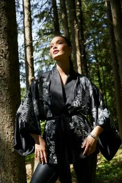 Dragon Embroidery Silk Wrap 10 Dragon Embroidery Silk Wrap -Natori Sales Shop shot 22 1105 83338.1634929142